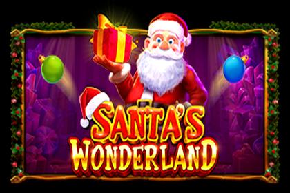 Santa's Wonderland Online Slot Logo