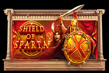 Shield of Sparta Online Slot Logo