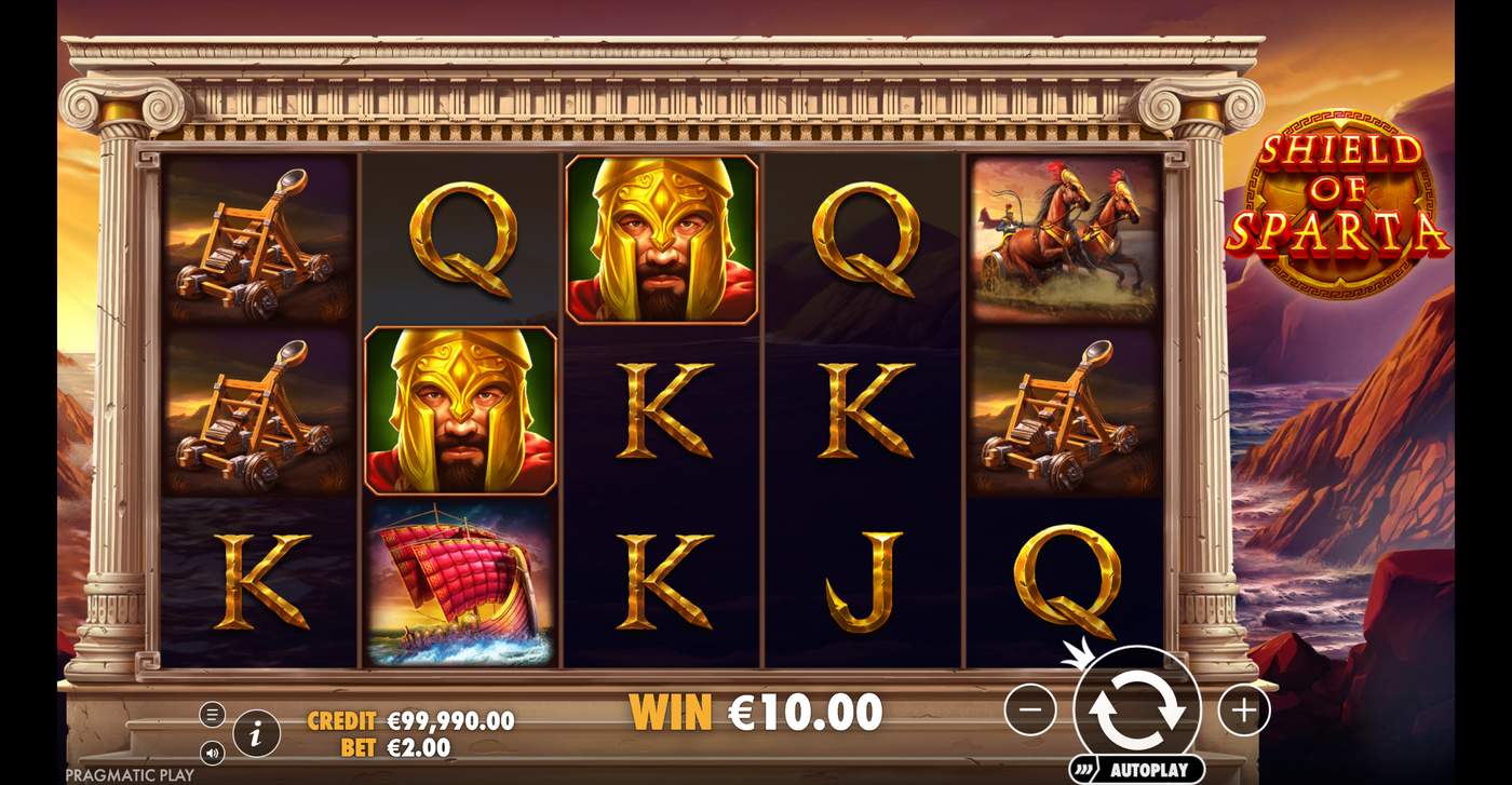 Shield of Sparta: image of winning