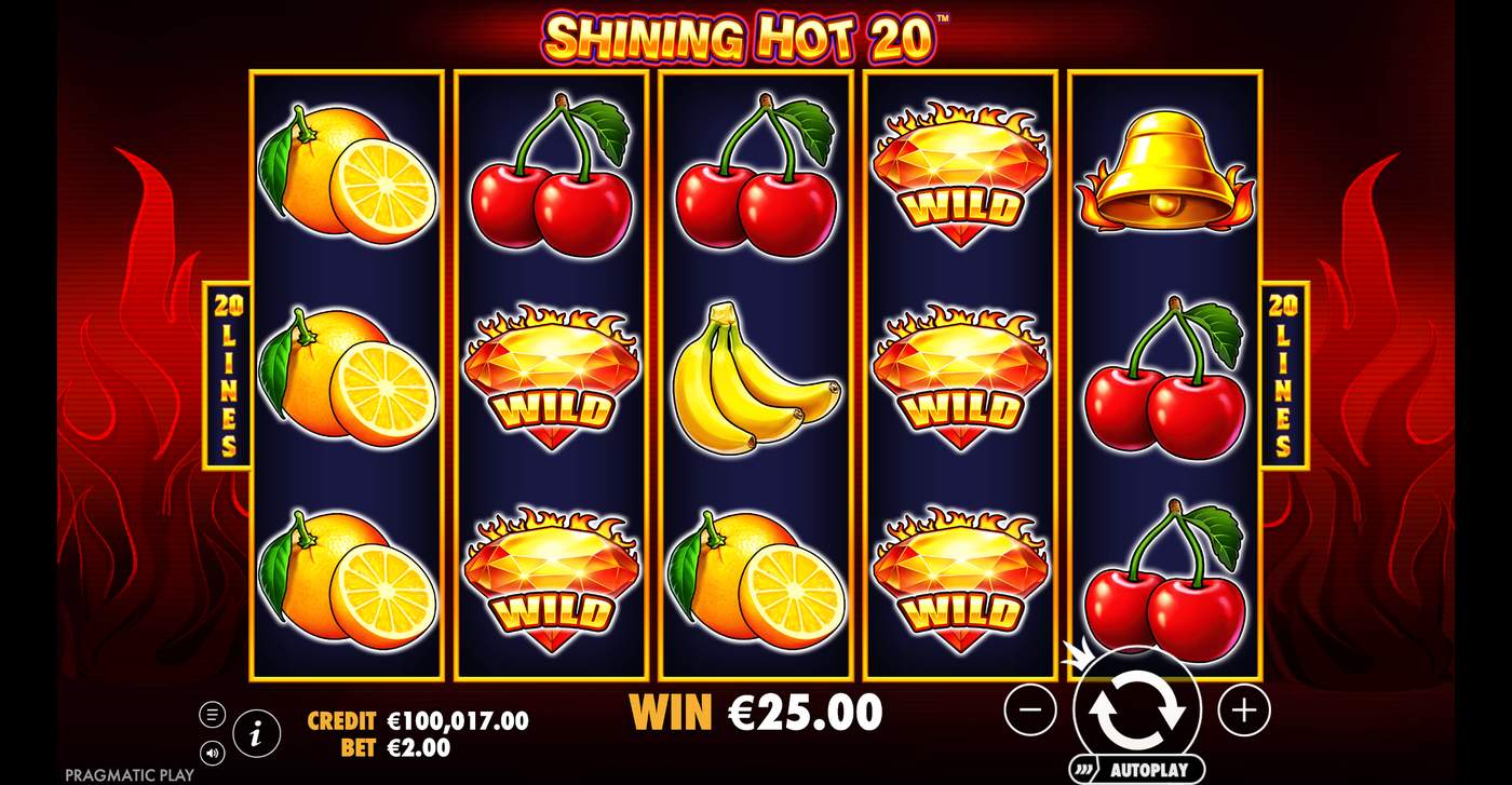 Shining Hot 20: image of winning