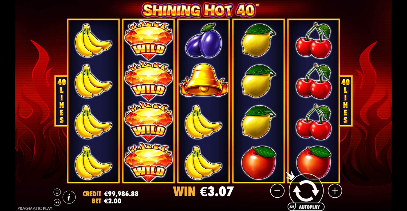 Shining Hot 40: image of winning