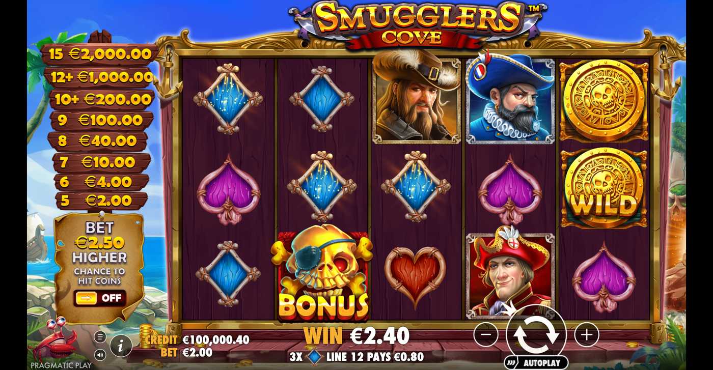 Smugglers Cove: image of winning