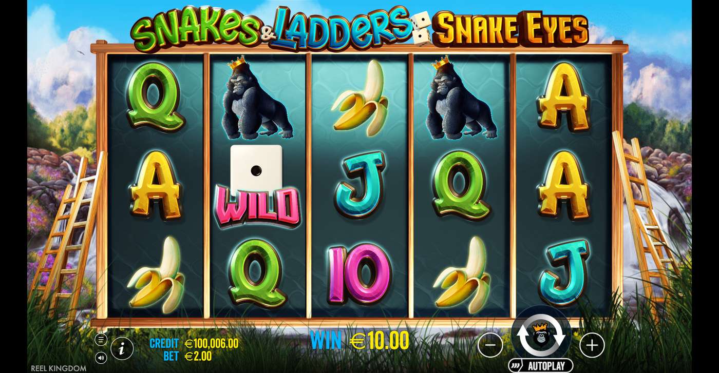 Snakes & Ladders - Snake Eyes: image of winning