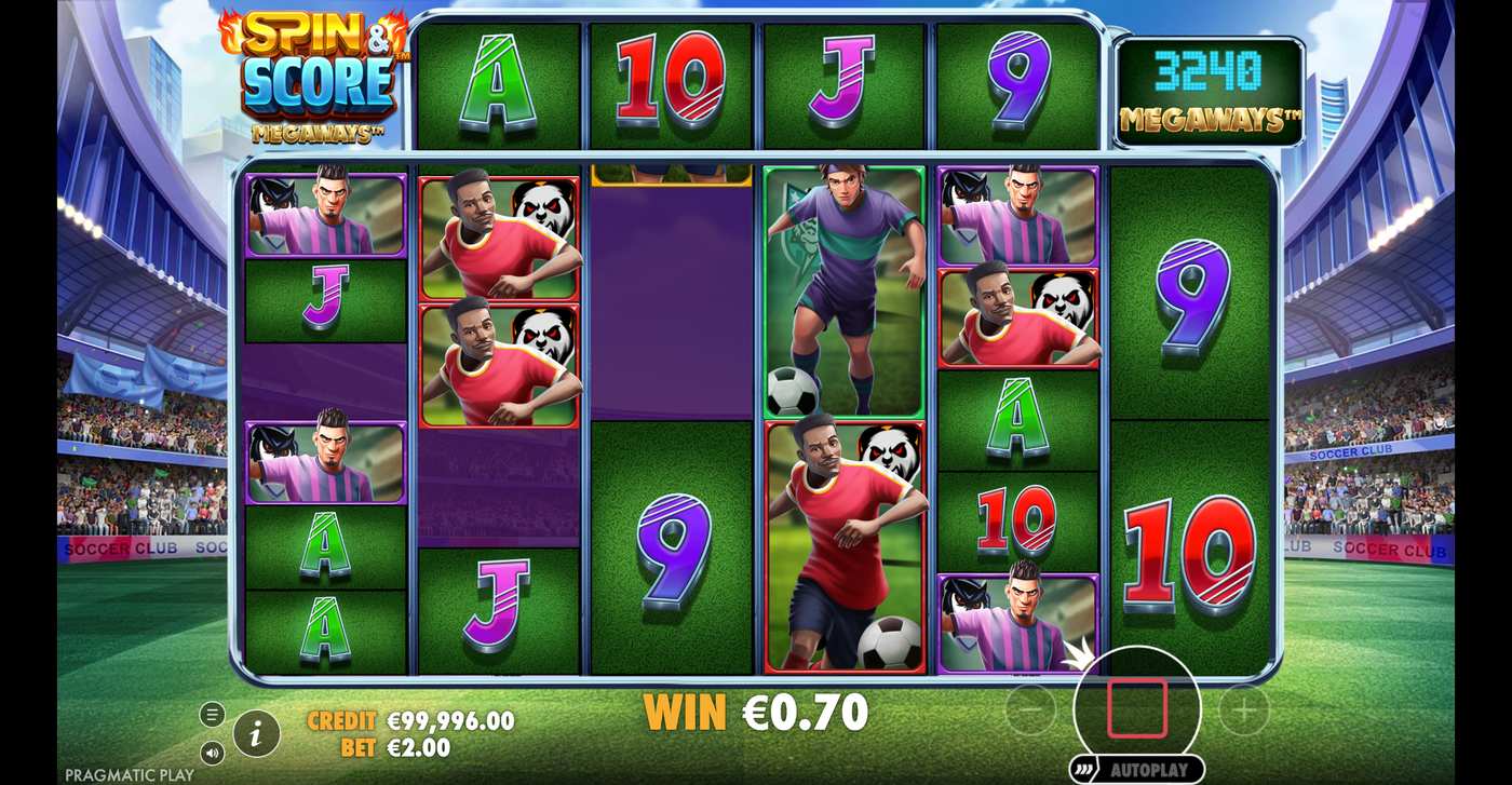 Spin & Score Megaways: image of winning