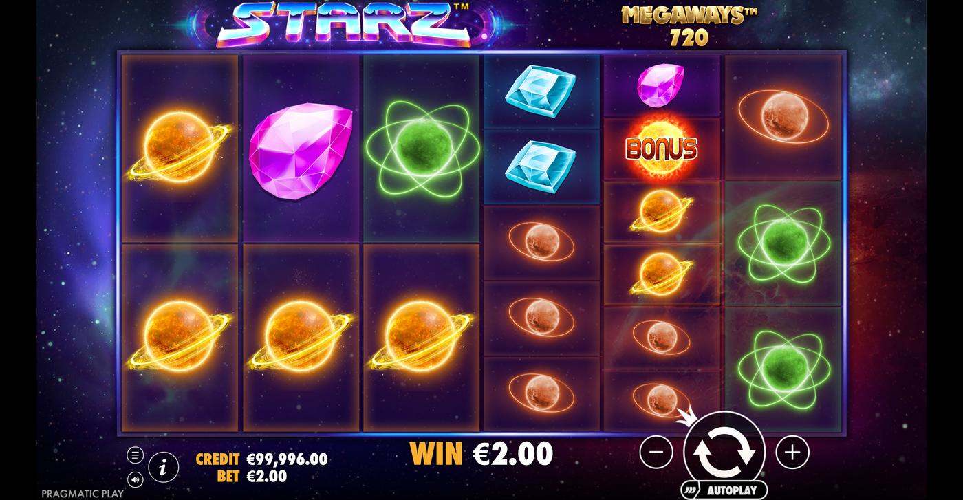 Starz Megaways: image of winning