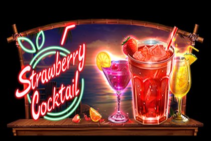 Strawberry Cocktail Online Slot Logo