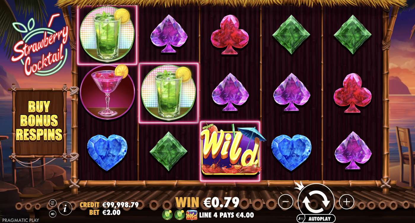 Strawberry Cocktail: image of winning