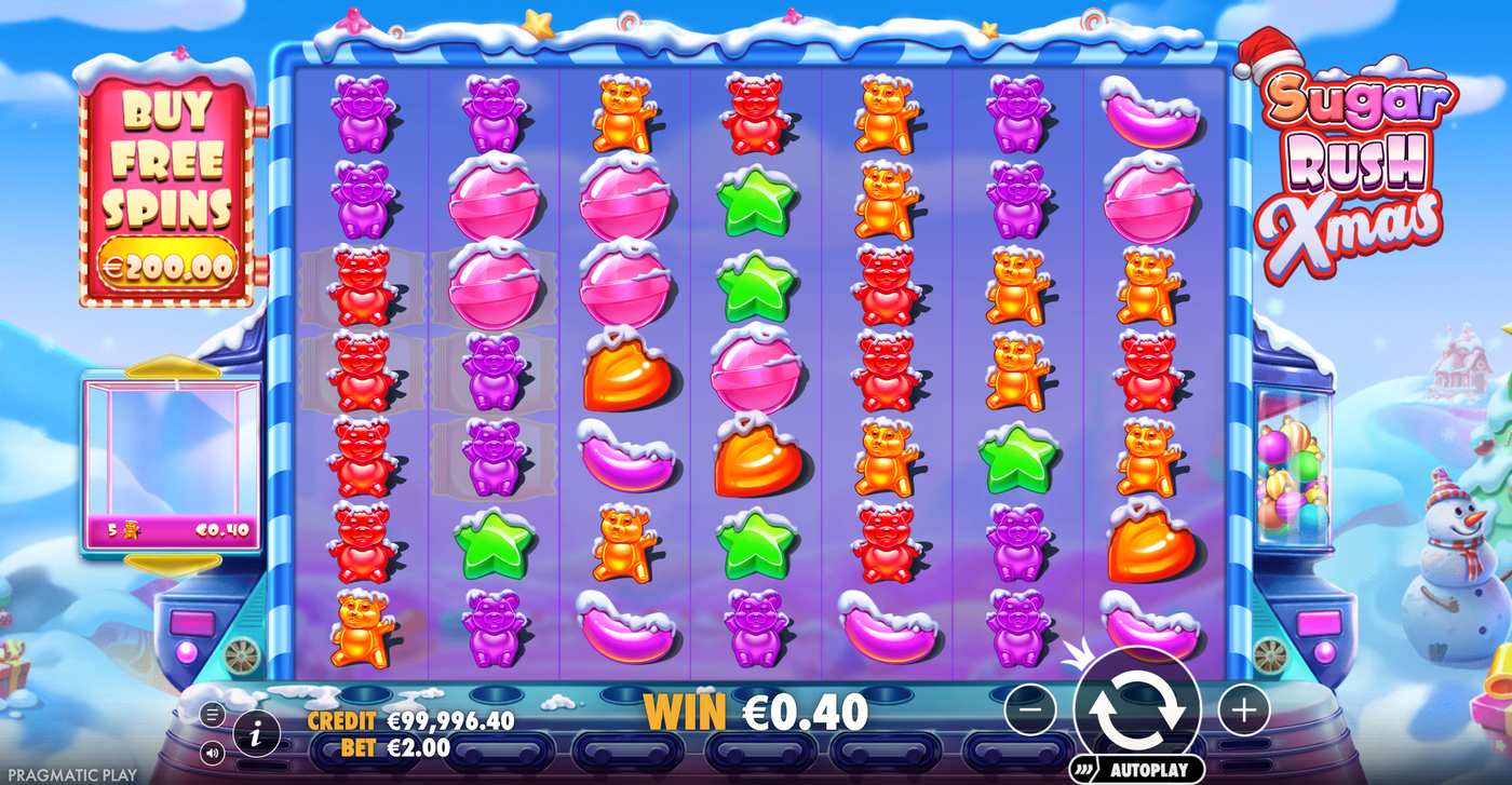 Sugar Rush Xmas: image of winning
