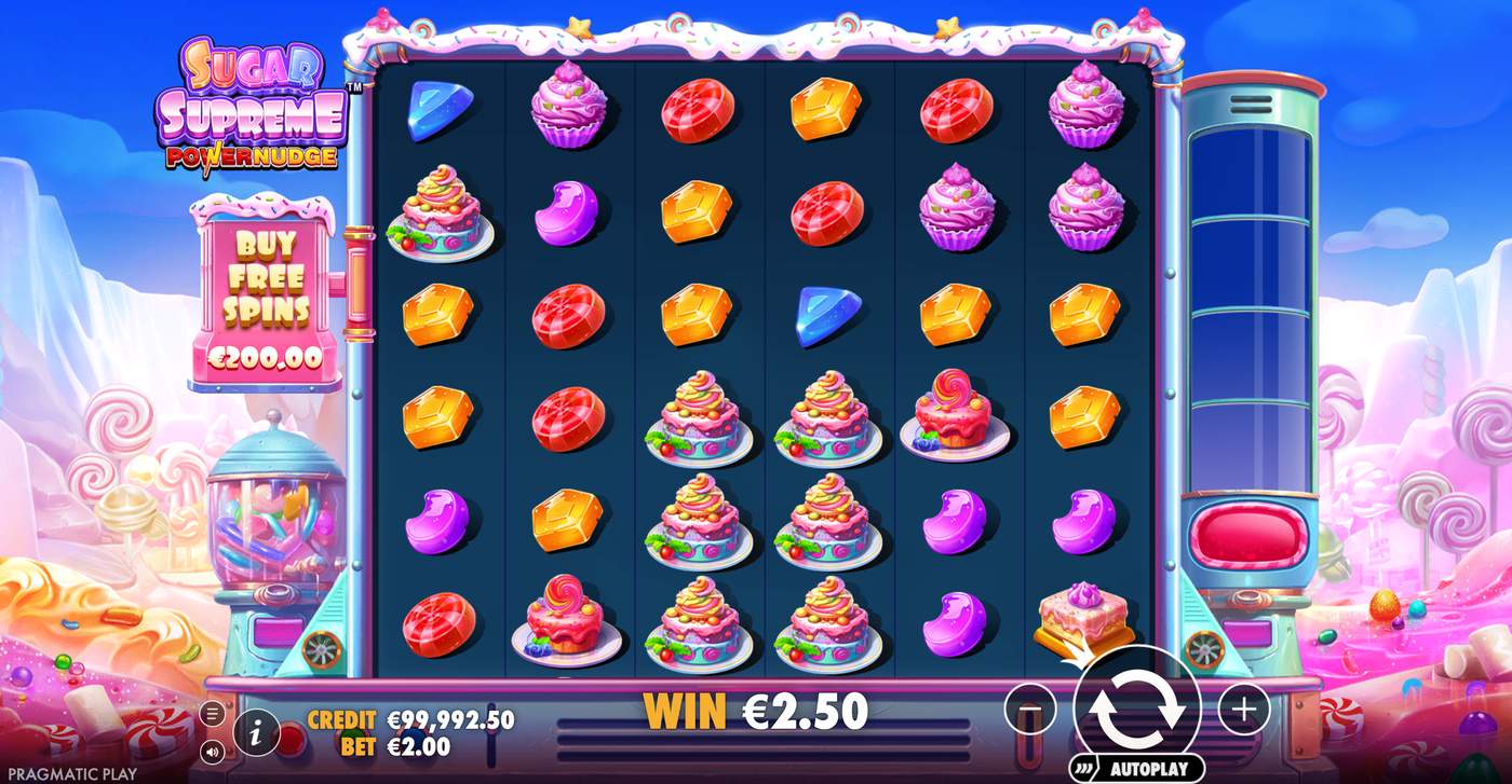 Sugar Supreme Powernudge: image of winning