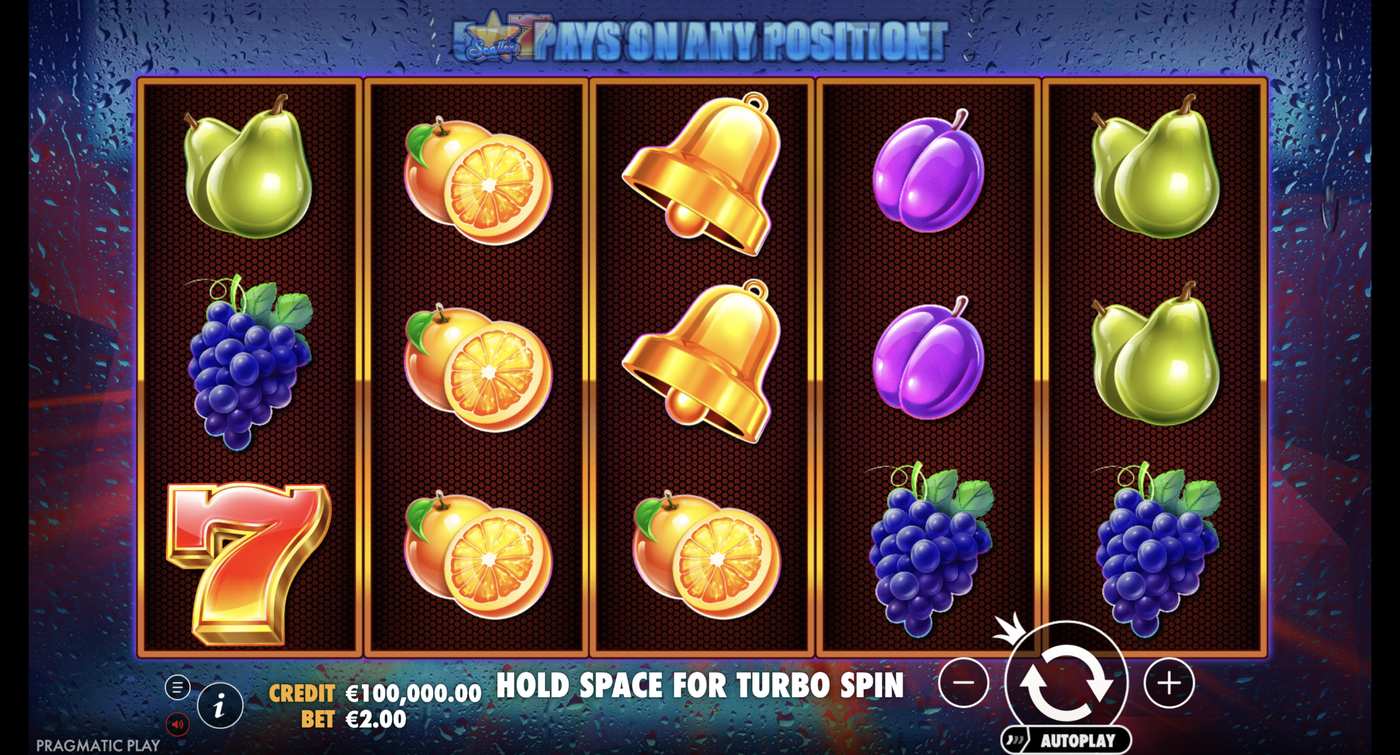 Super 7s: image of main menu
