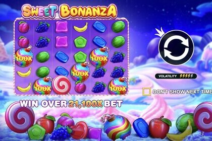 Sweet Bonanza Online Slot Logo