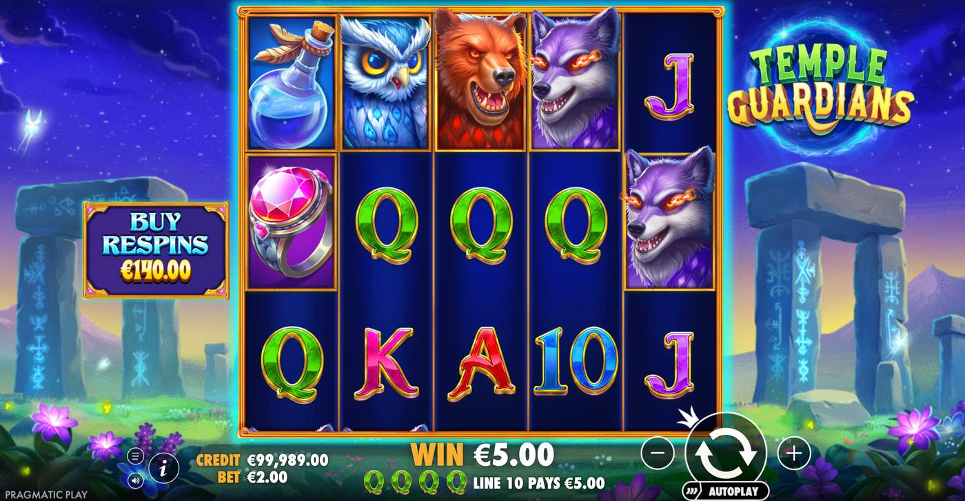 Temple Guardians: image of winning