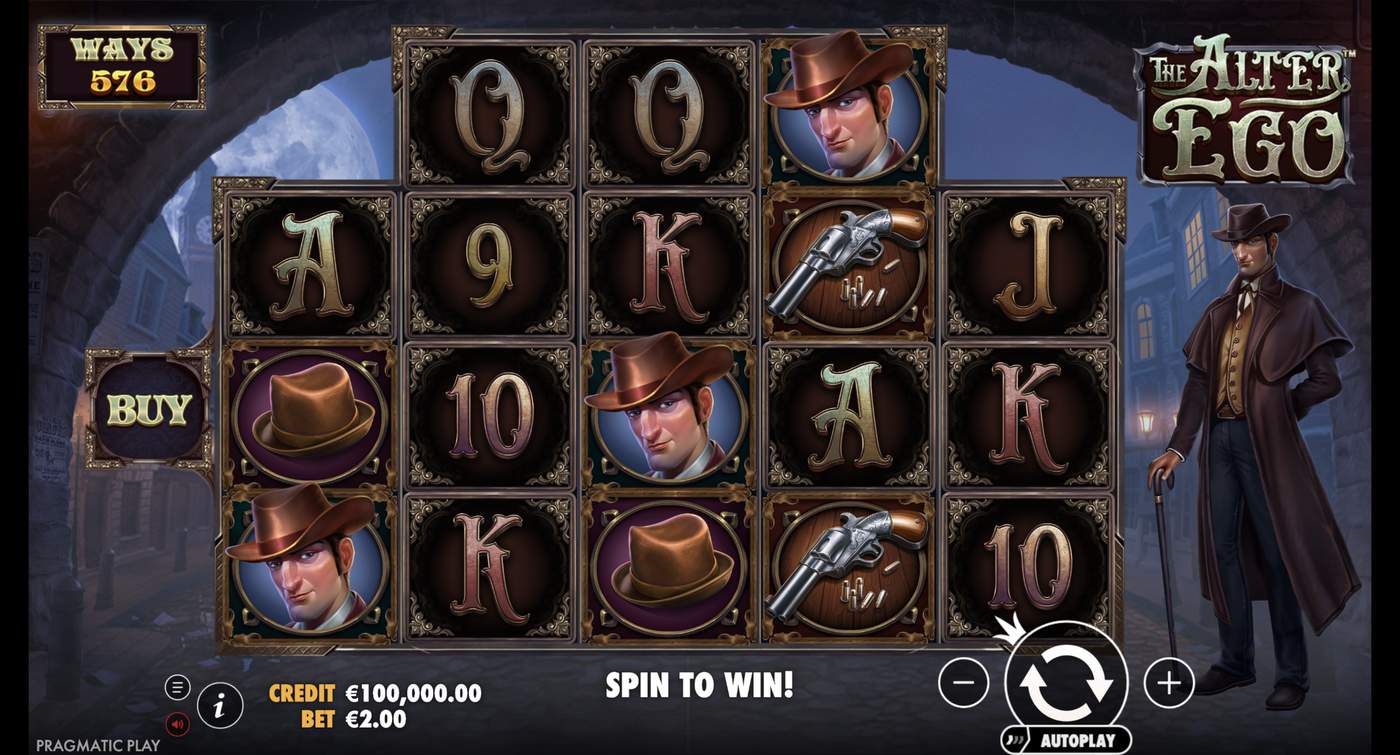 The Alter Ego: image of main menu