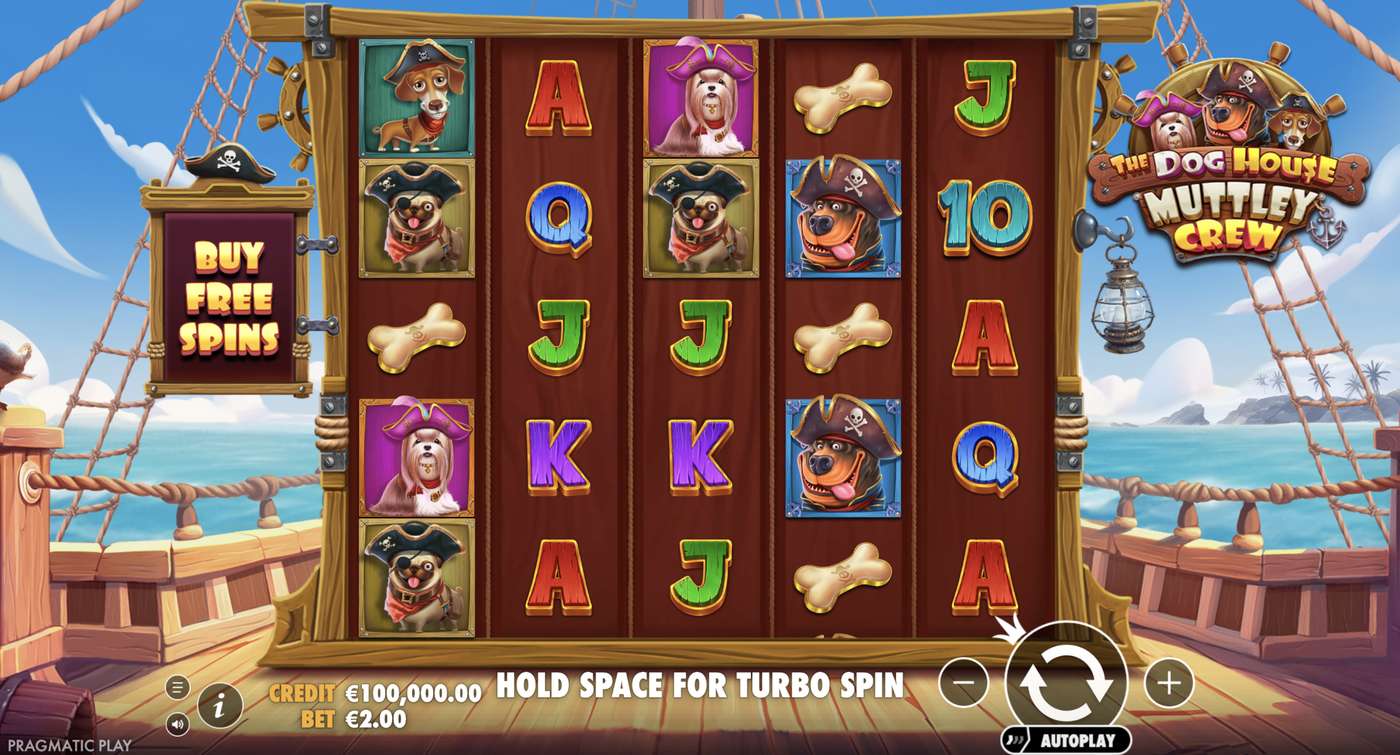 The Dog House - Muttley Crew: image of main menu