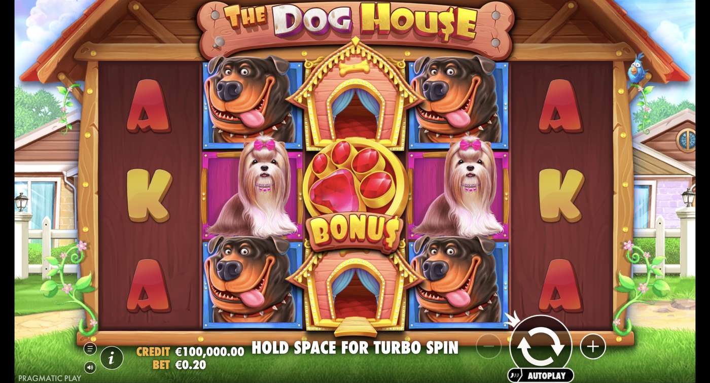 The Dog House: image of main menu