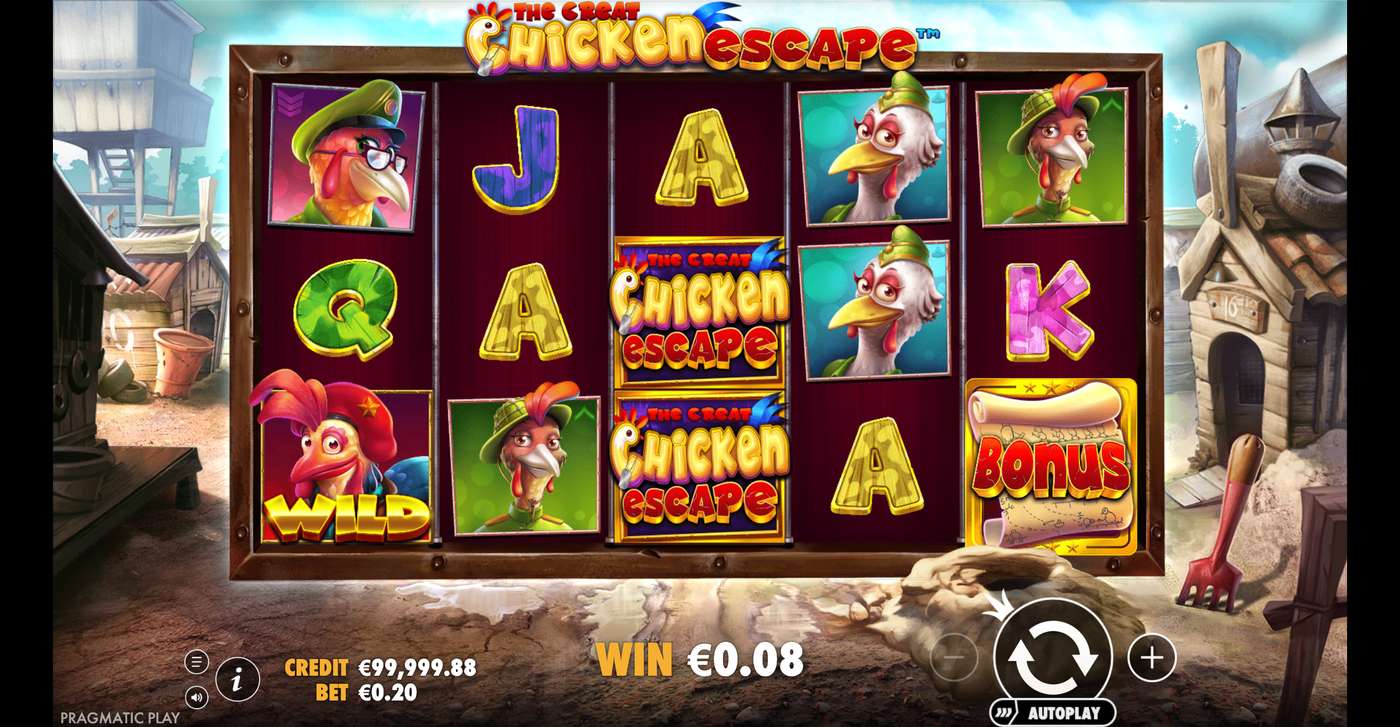 The Great Chicken Escape: image of winning