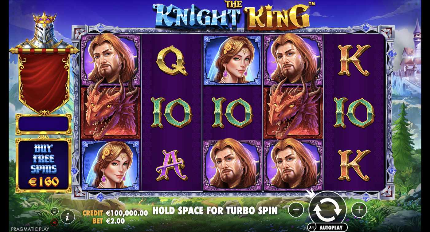 The Knight King: image of main menu