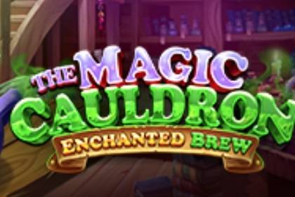 The Magic Cauldron: Enchanted Brew Online Slot Logo