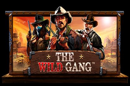 The Wild Gang Online Slot Logo