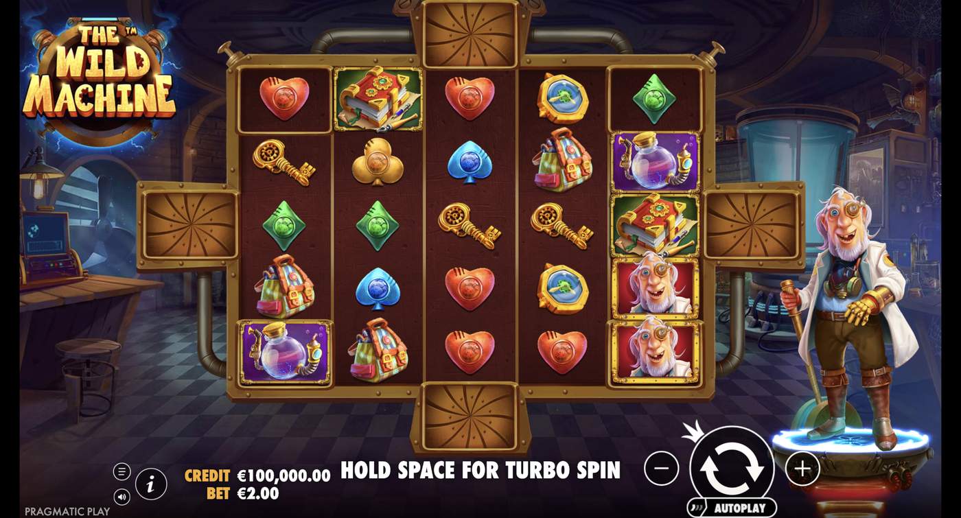 The Wild Machine: image of main menu