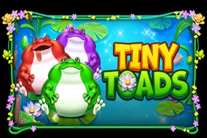 Tiny Toads Online Slot Logo