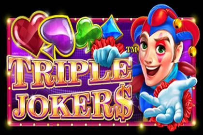 Triple Jokers Online Slot Logo