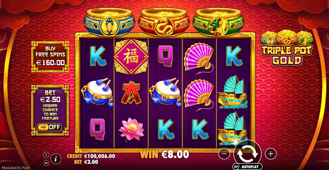 Triple Pot Gold: image of winning