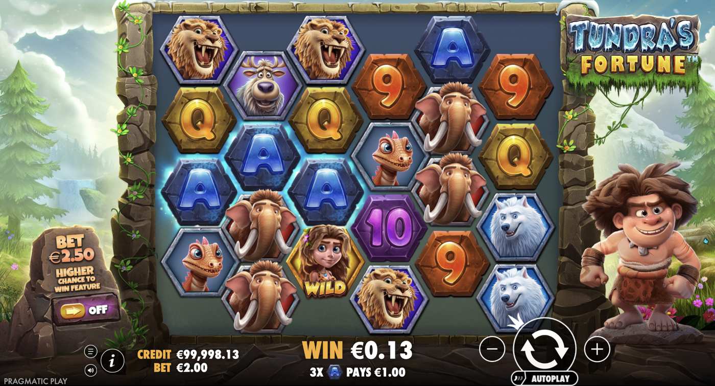 Tundra's Fortune: image of winning
