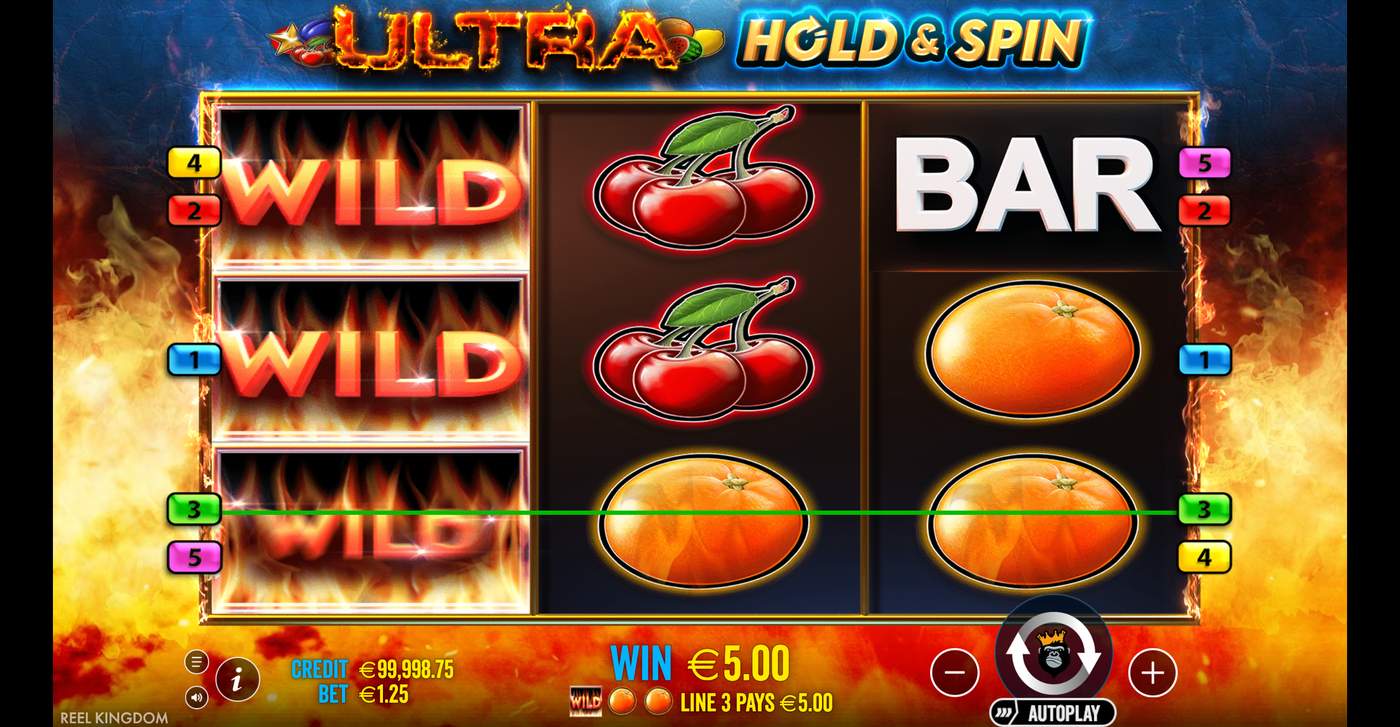 Ultra Hold and Spin: image of winning