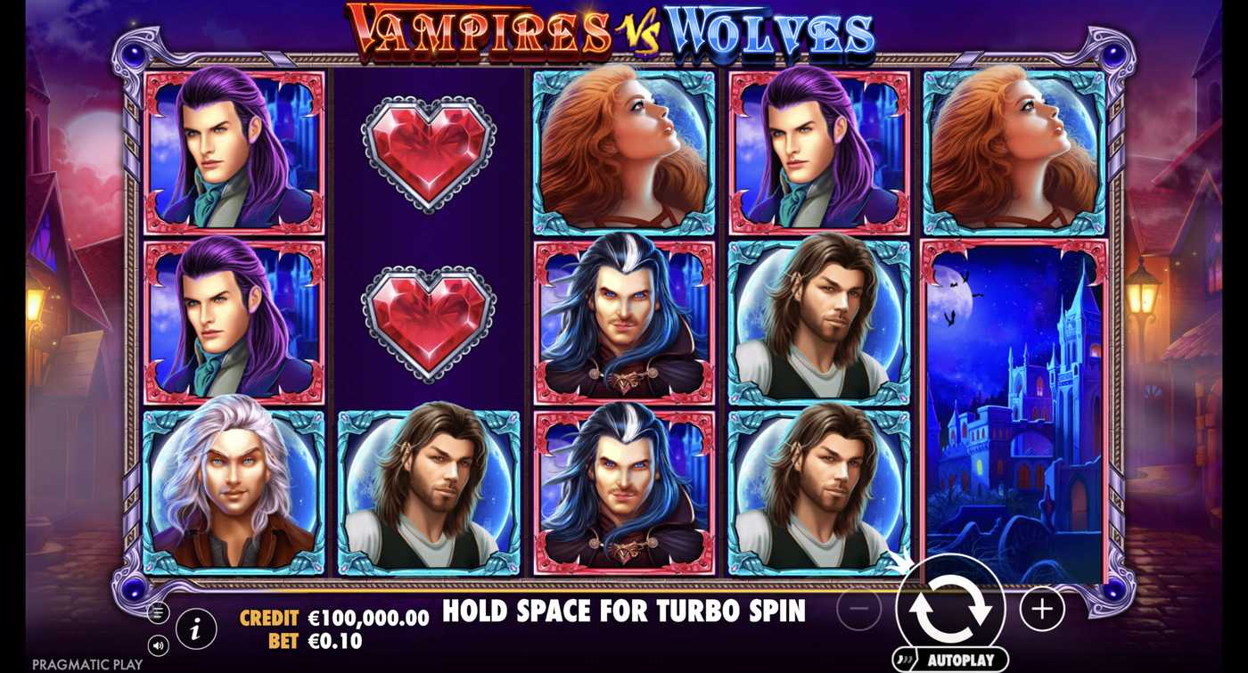 Vampires vs Wolves: image of main menu