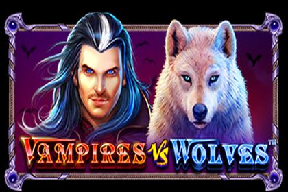 Vampires vs Wolves Online Slot Logo