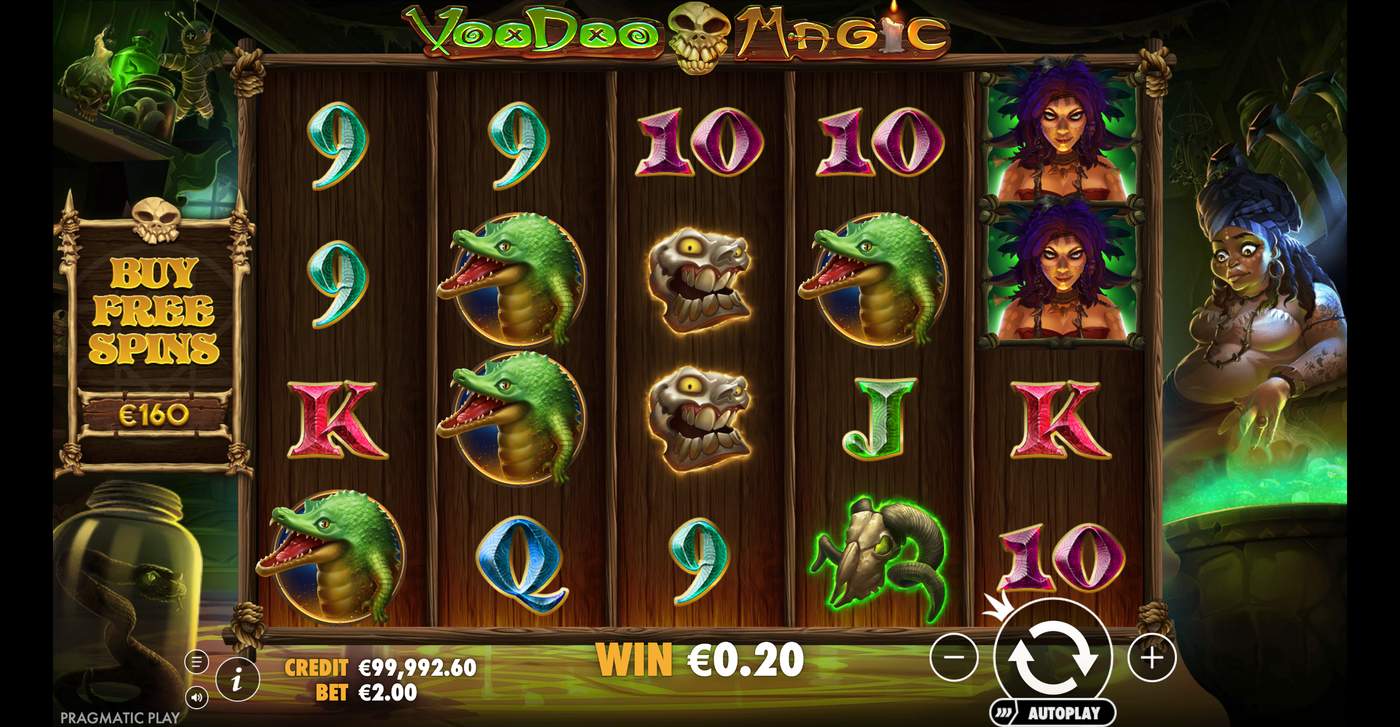 Voodoo Magic: image of winning