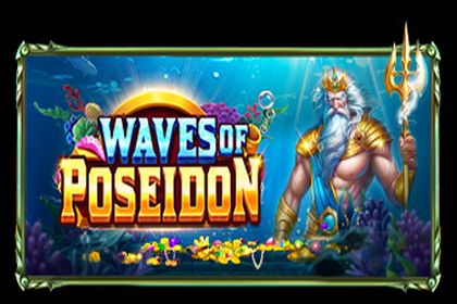 Waves of Poseidon Online Slot Logo