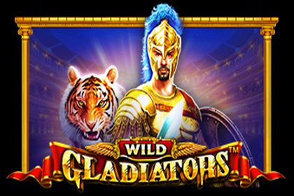 Wild Gladiators Online Slot Logo