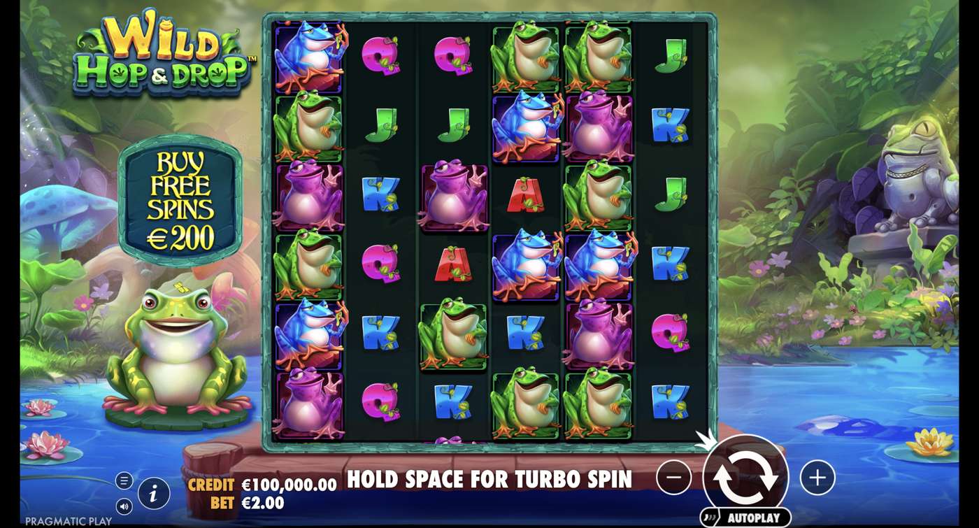 Wild Hop&Drop: image of main menu