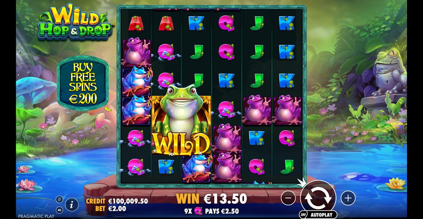Wild Hop&Drop: image of winning