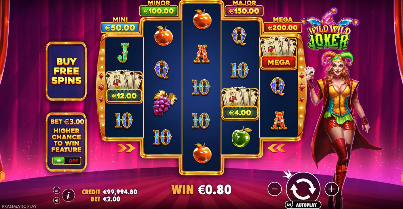 Wild Wild Joker: image of winning