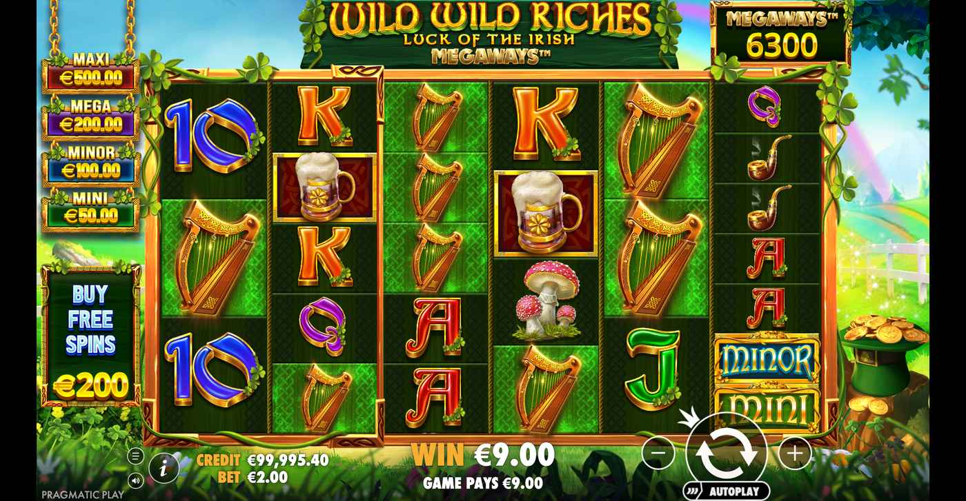 Wild Wild Riches Megaways: image of winning