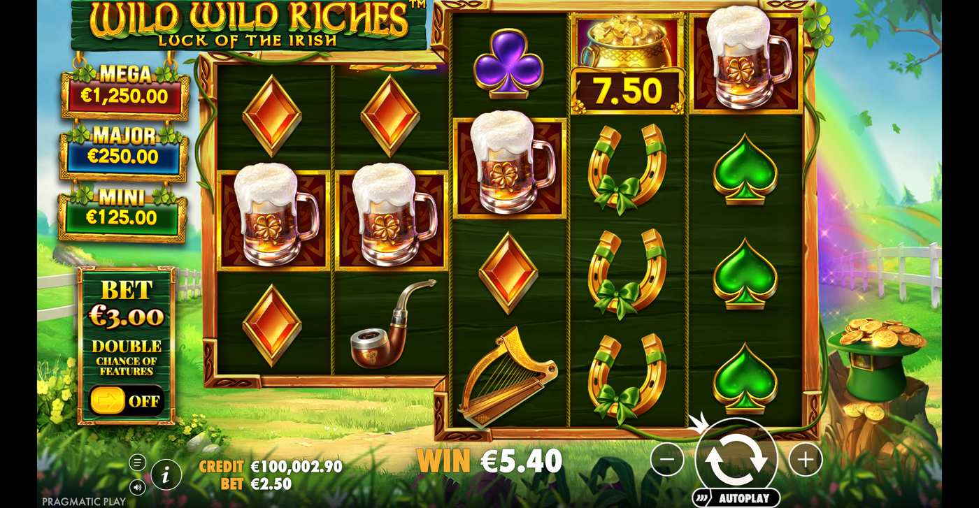 Wild Wild Riches: image of winning