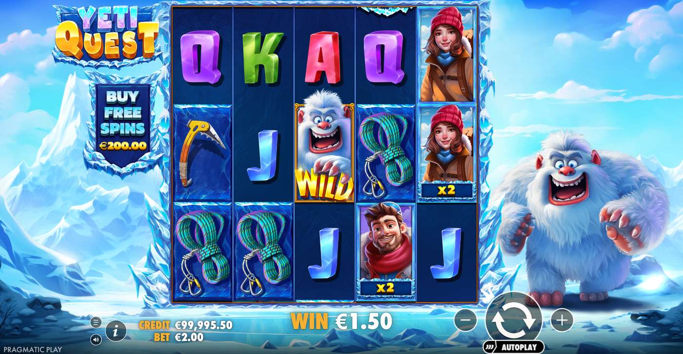 Yeti Quest: image of winning