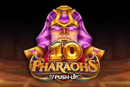 10 Pharaohs Online Slot Logo