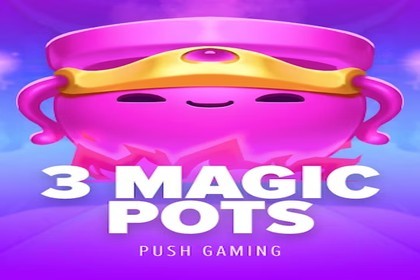 3 Magic Pots Online Slot Logo