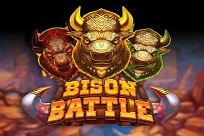 Bison Battle Online Slot Logo