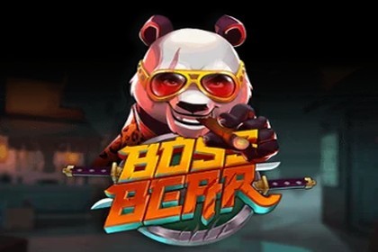 Boss Bear Online Slot Logo