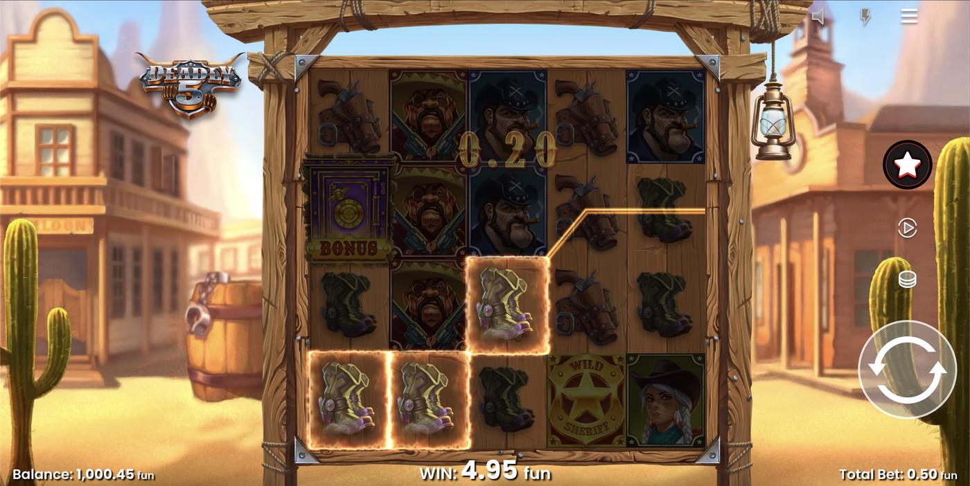 Deadly 5: image of winning