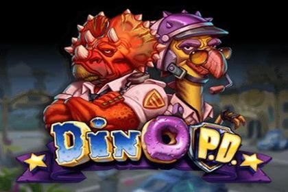 Dino P.D. Online Slot Logo