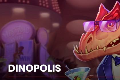 Dinopolis Online Slot Logo