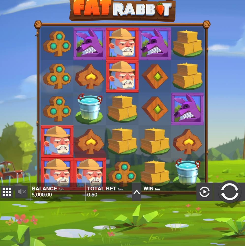 Fat Rabbit: image of main menu