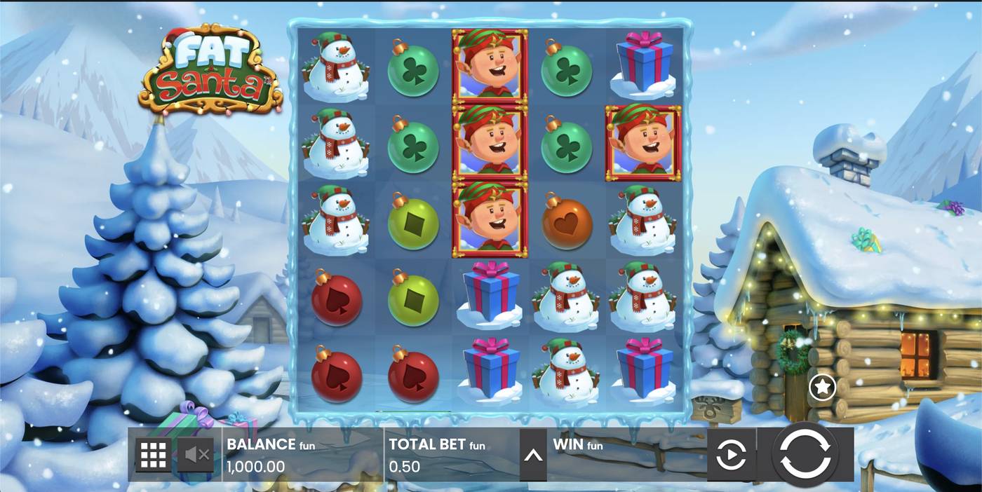 Fat Santa: image of main menu