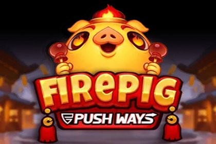 Fire Pig Push Ways Online Slot Logo